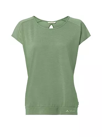 VAUDE | Camiseta funcional de mujer Skomer Streifen | hellgrün